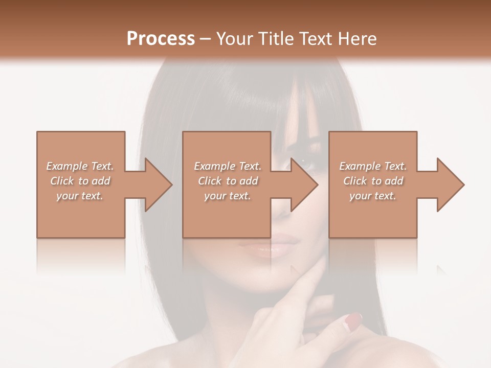 Nude Elegance Female PowerPoint Template