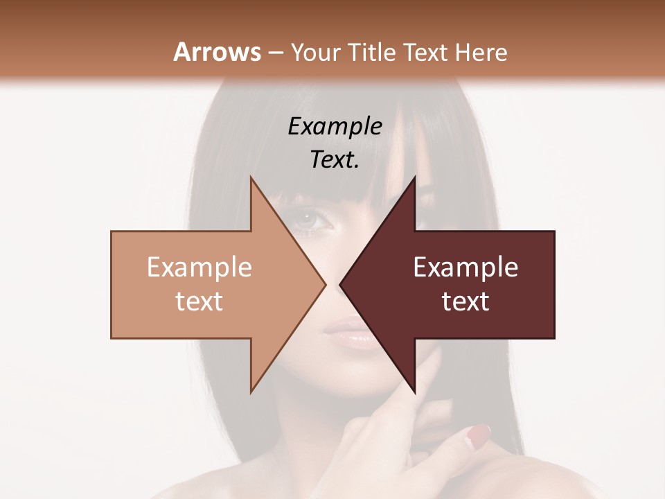 Nude Elegance Female PowerPoint Template