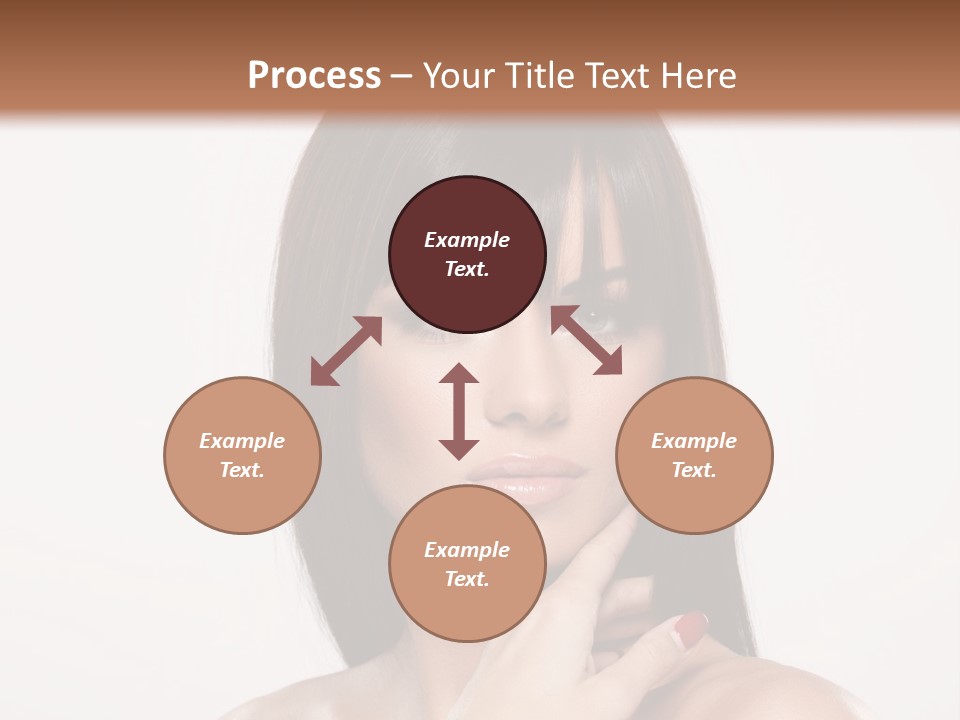Nude Elegance Female PowerPoint Template