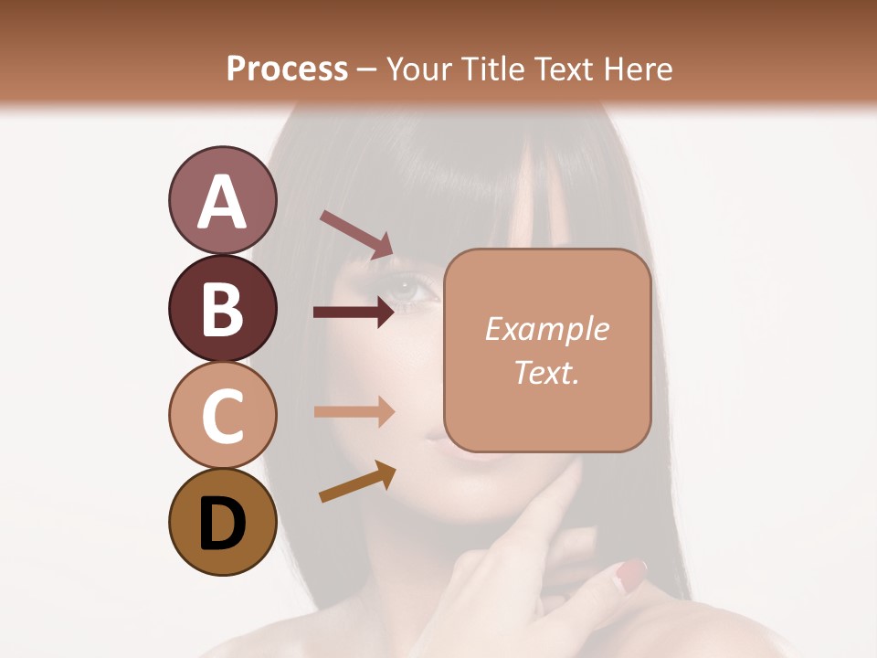 Nude Elegance Female PowerPoint Template