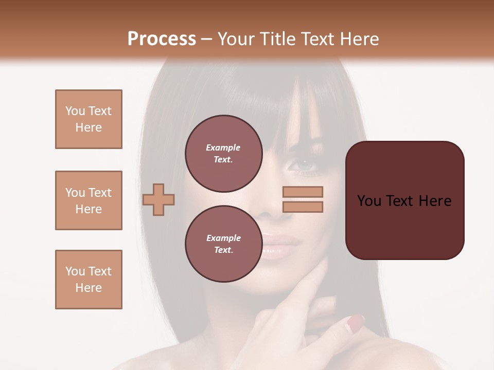 Nude Elegance Female PowerPoint Template