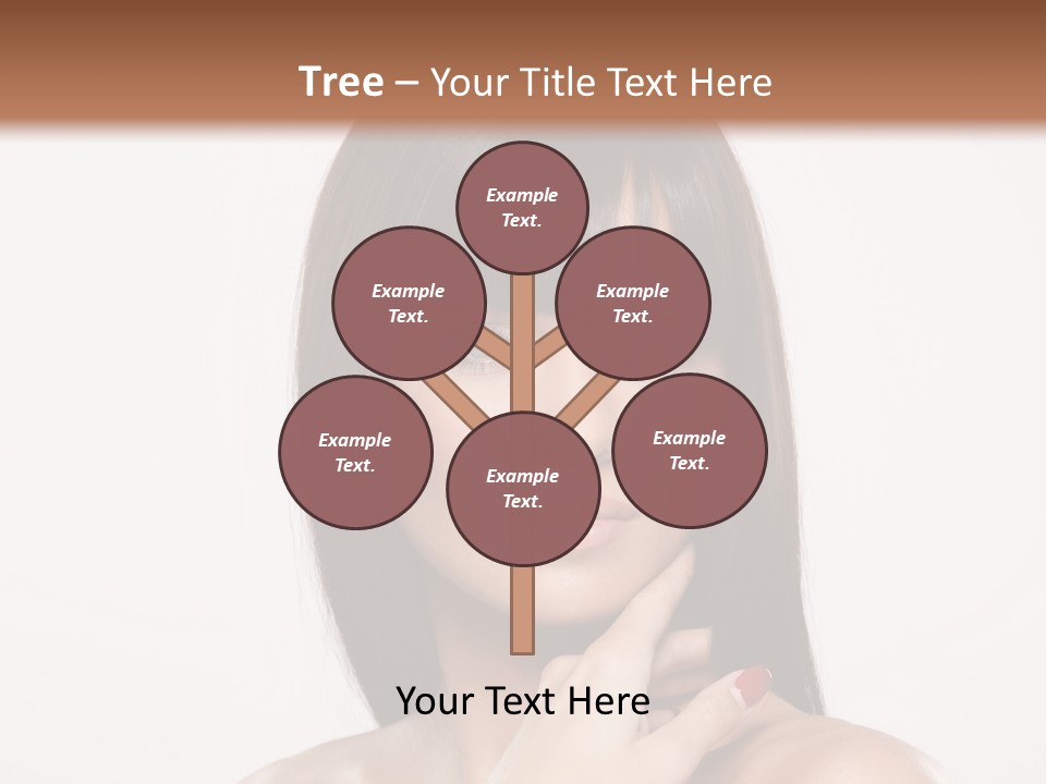 Nude Elegance Female PowerPoint Template