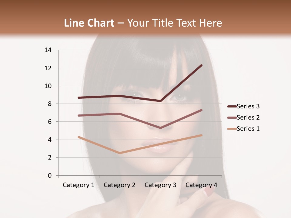 Nude Elegance Female PowerPoint Template
