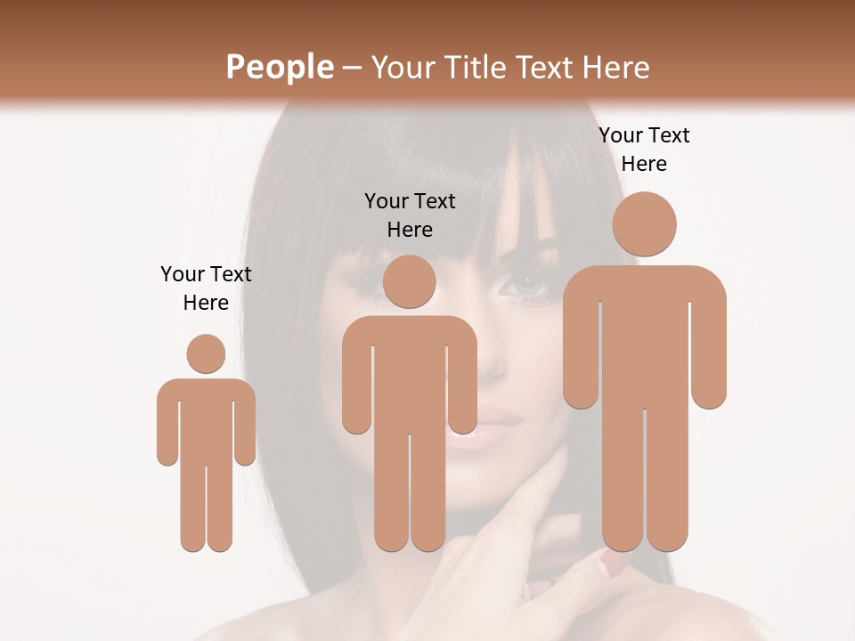Nude Elegance Female PowerPoint Template