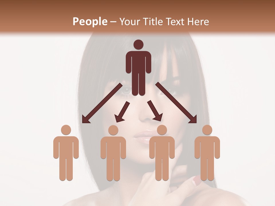 Nude Elegance Female PowerPoint Template