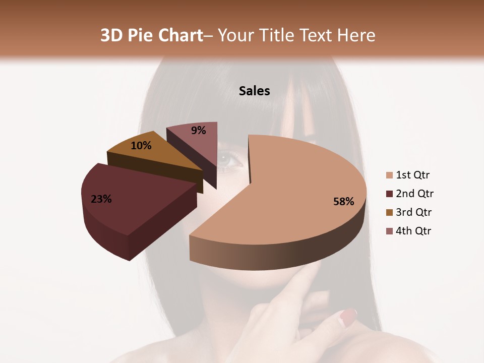 Nude Elegance Female PowerPoint Template