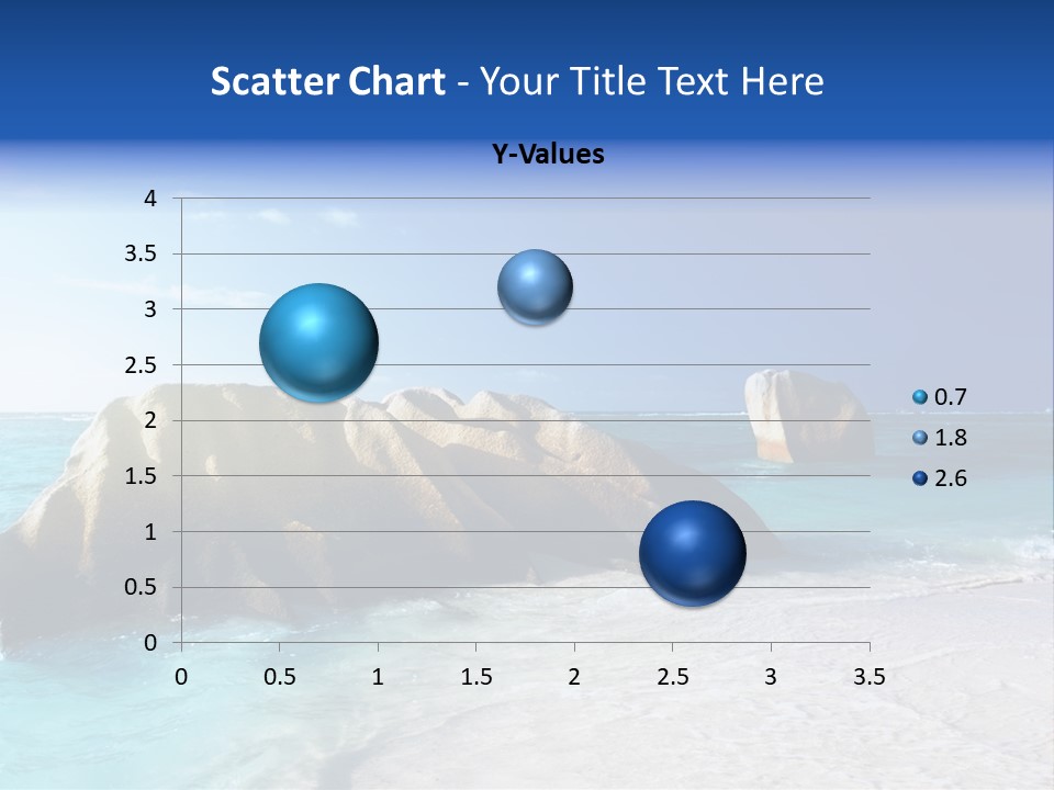 Ocean Ladigue Anse PowerPoint Template