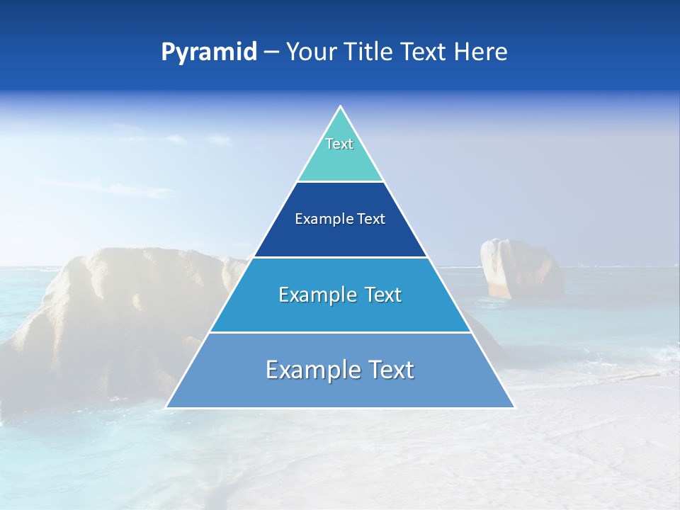 Ocean Ladigue Anse PowerPoint Template