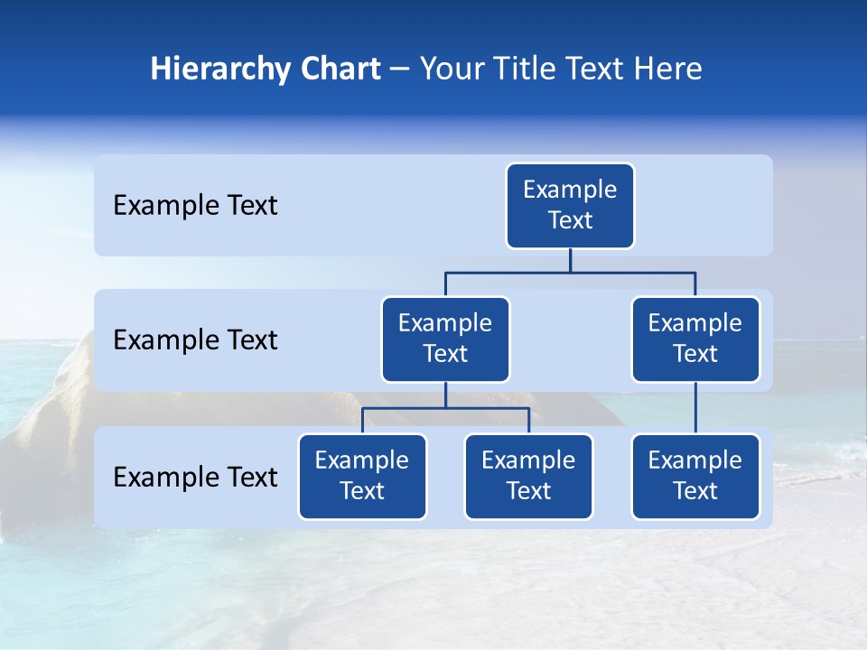 Ocean Ladigue Anse PowerPoint Template