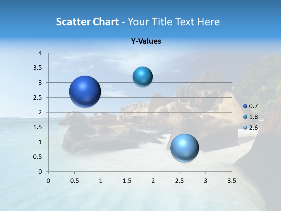 Dusk Tropical Nobody PowerPoint Template