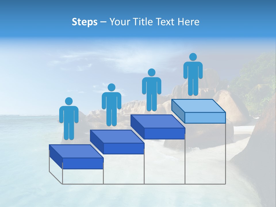 Dusk Tropical Nobody PowerPoint Template