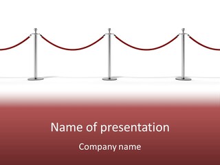 Club Closed Sidewalk PowerPoint Template