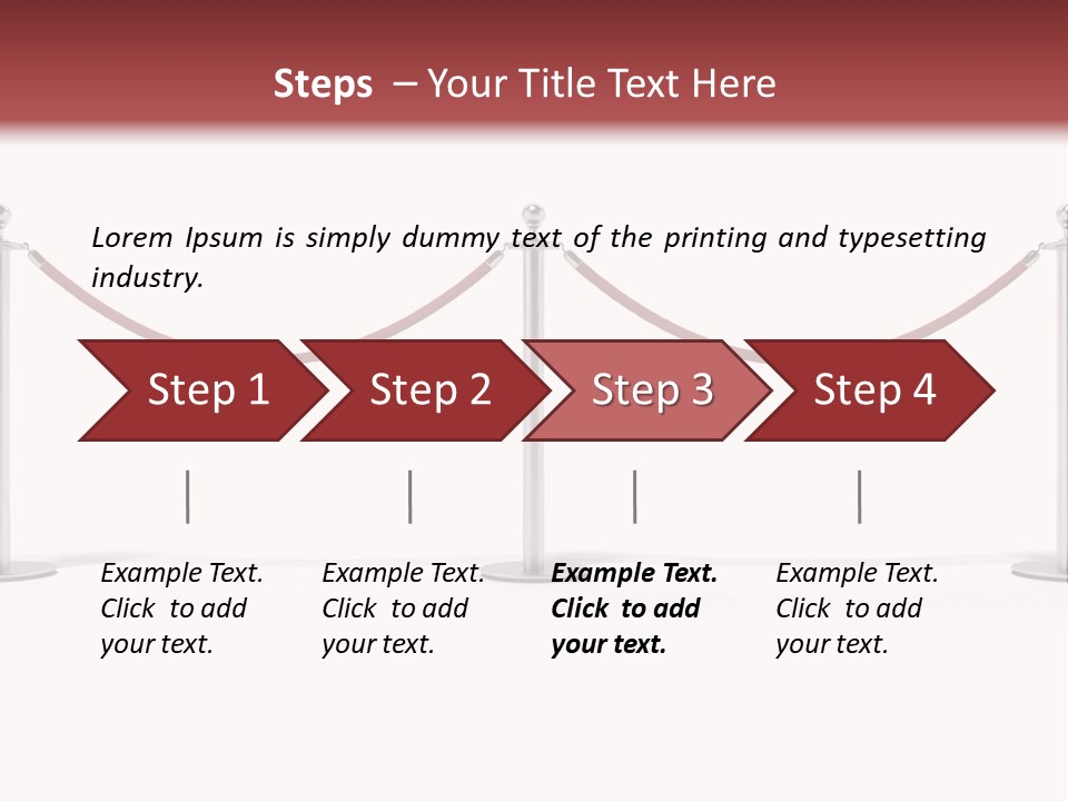 Club Closed Sidewalk PowerPoint Template
