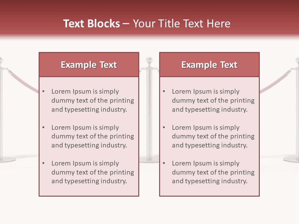 Club Closed Sidewalk PowerPoint Template