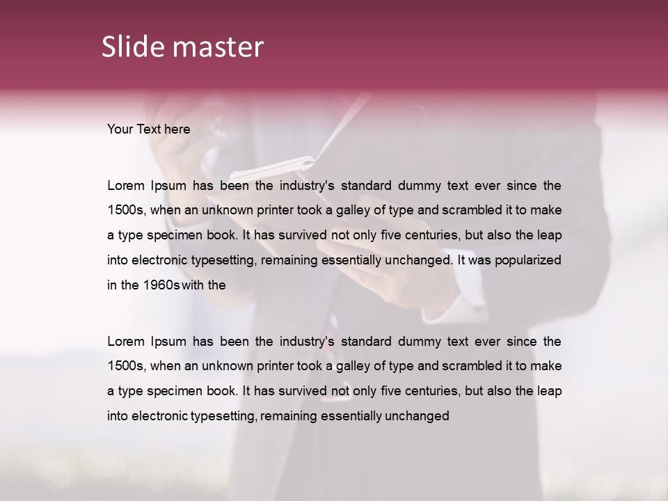 Outdoor Work Business PowerPoint Template