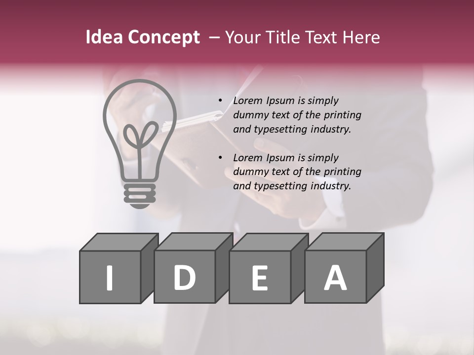 Outdoor Work Business PowerPoint Template