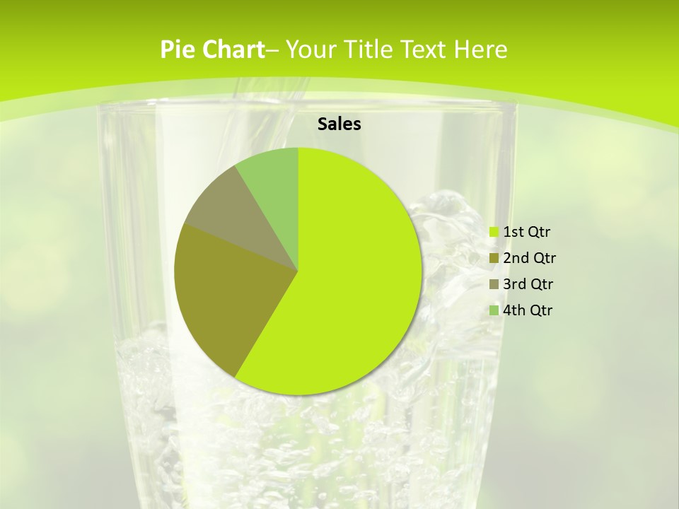 Clean Beverage Object PowerPoint Template