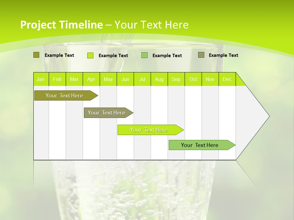 Clean Beverage Object PowerPoint Template