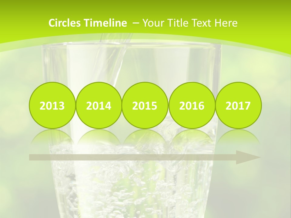 Clean Beverage Object PowerPoint Template