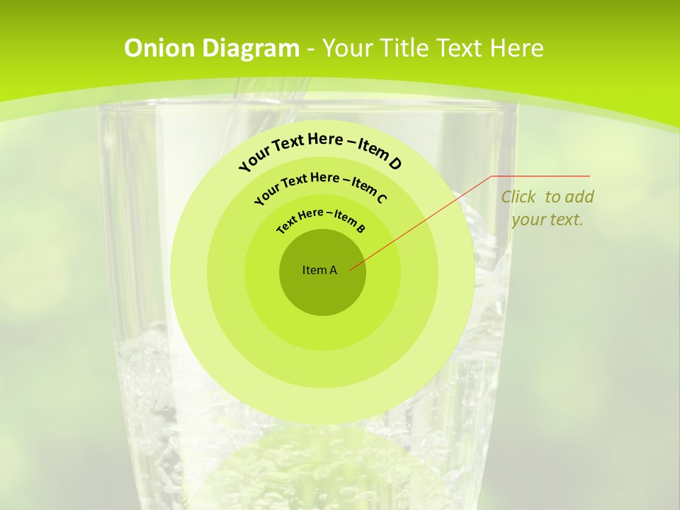 Clean Beverage Object PowerPoint Template