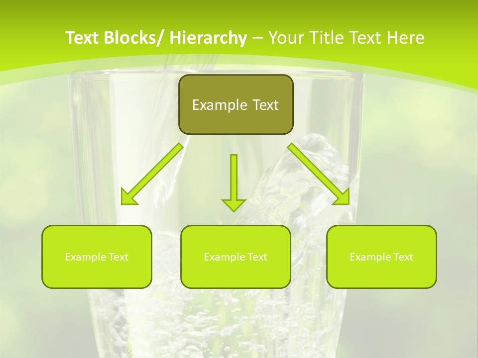 Clean Beverage Object PowerPoint Template