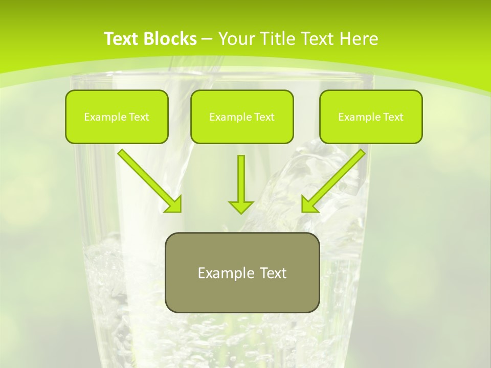 Clean Beverage Object PowerPoint Template