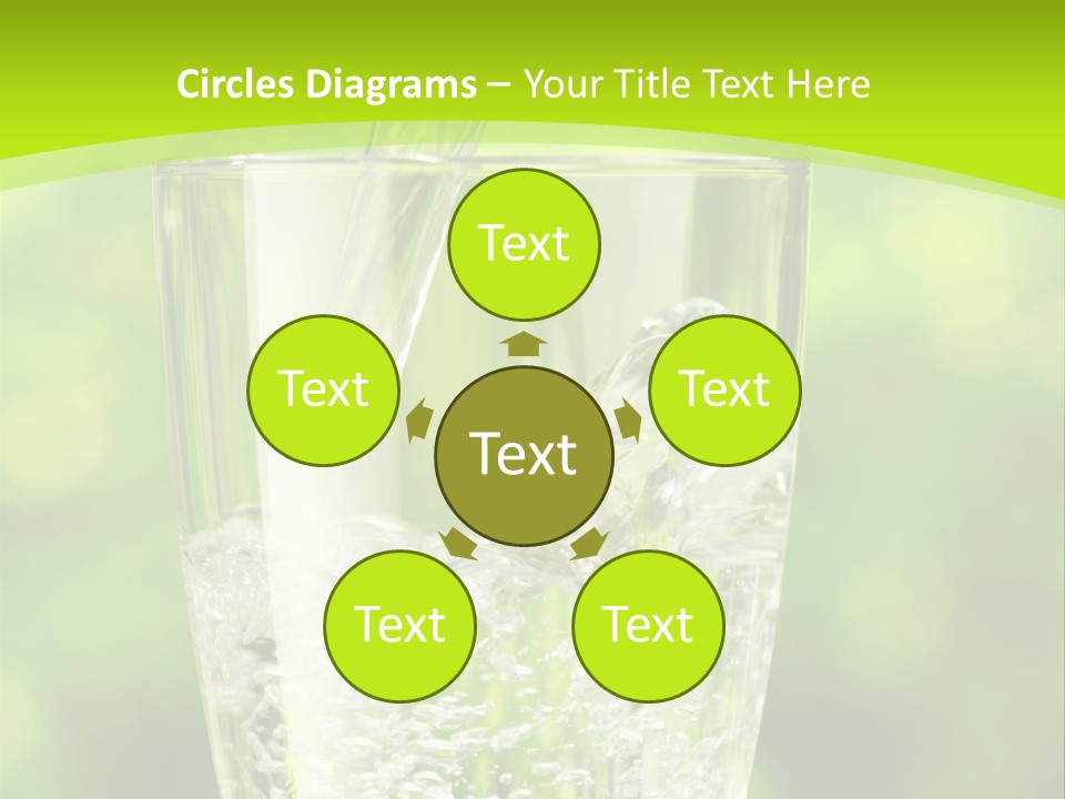Clean Beverage Object PowerPoint Template