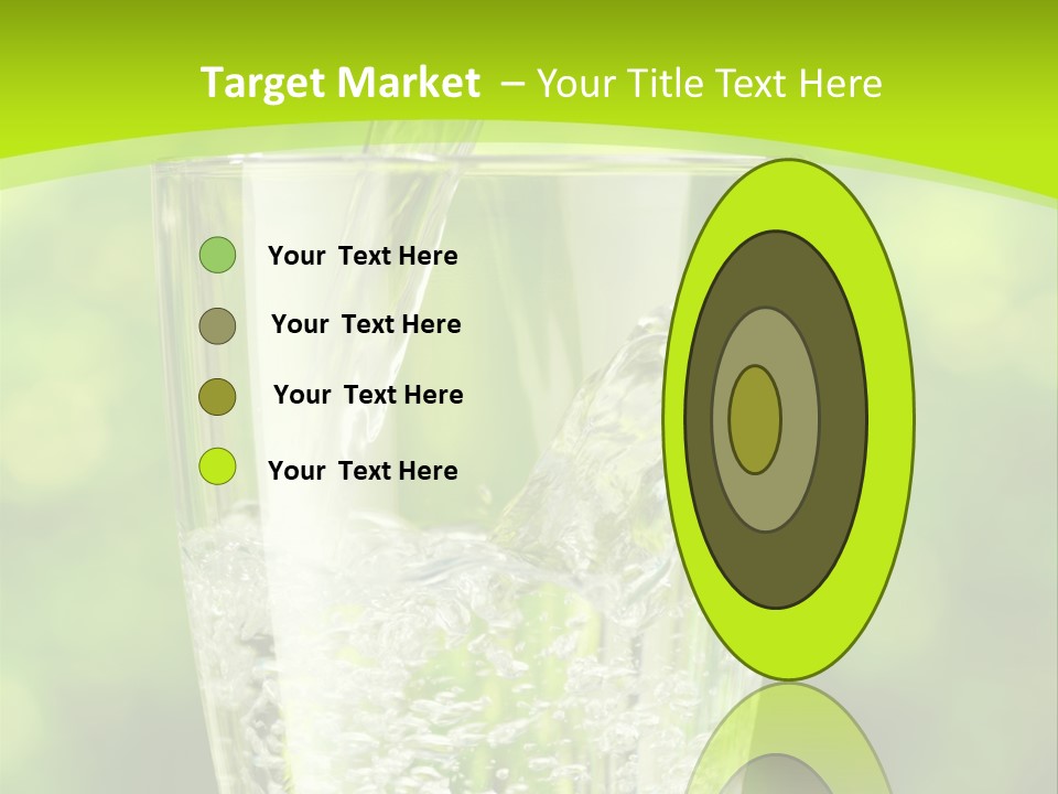 Clean Beverage Object PowerPoint Template