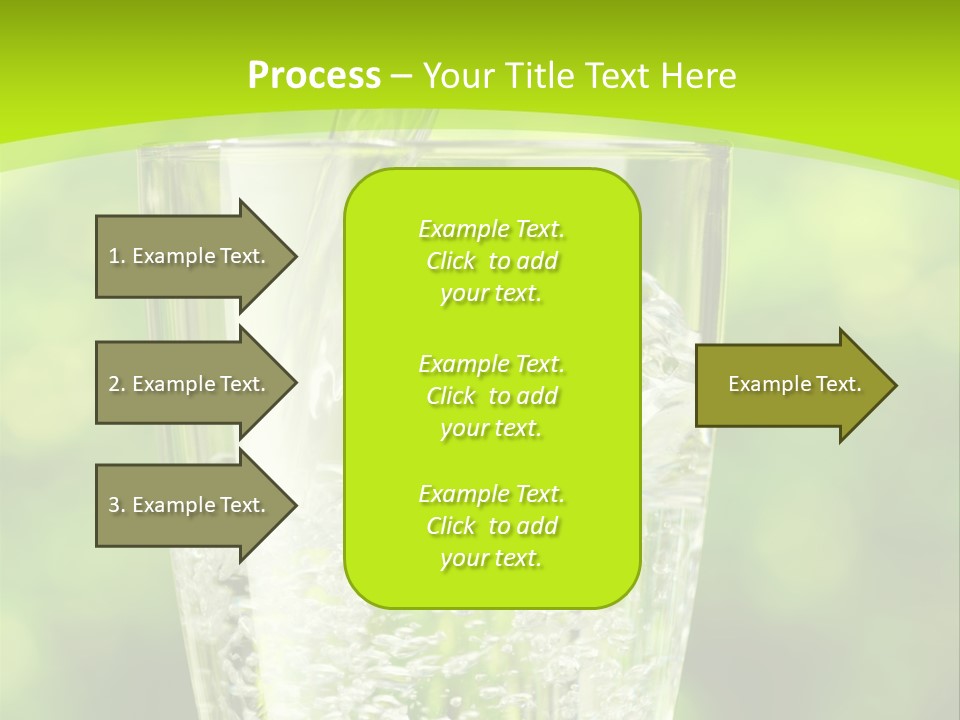 Clean Beverage Object PowerPoint Template