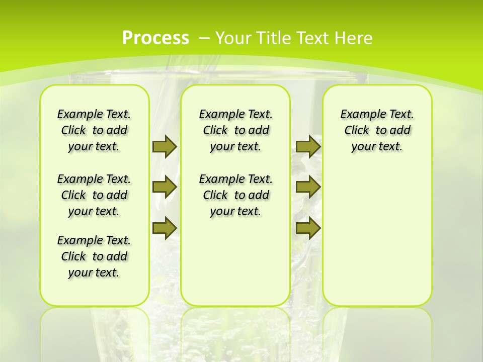 Clean Beverage Object PowerPoint Template