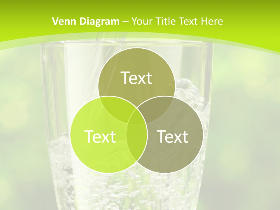 Clean Beverage Object PowerPoint Template