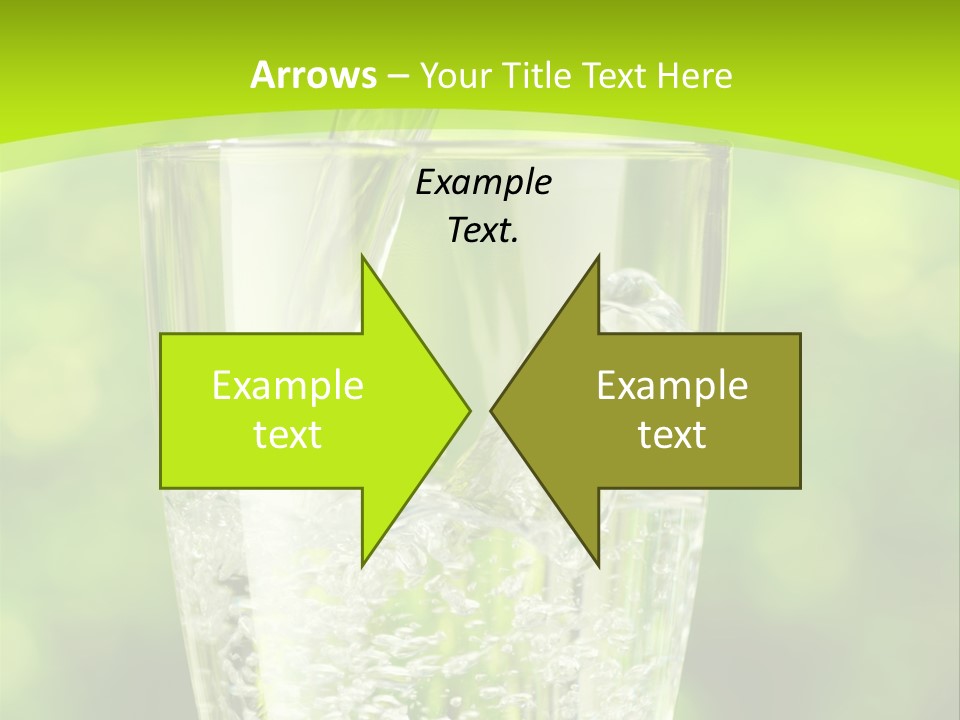 Clean Beverage Object PowerPoint Template