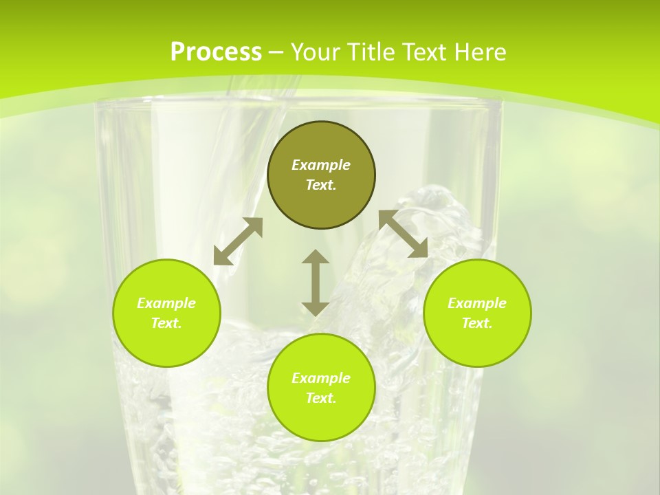 Clean Beverage Object PowerPoint Template