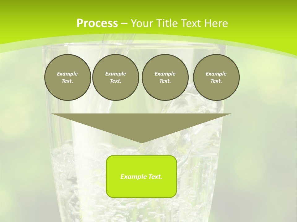 Clean Beverage Object PowerPoint Template