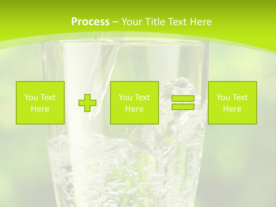 Clean Beverage Object PowerPoint Template