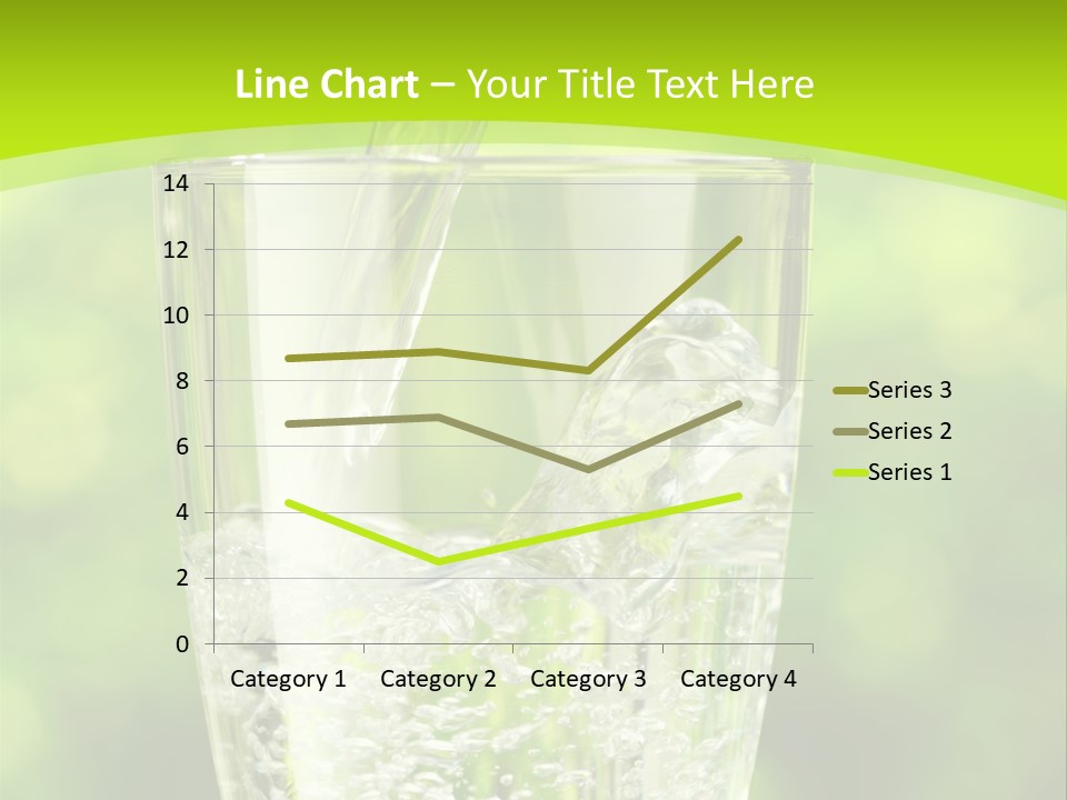 Clean Beverage Object PowerPoint Template