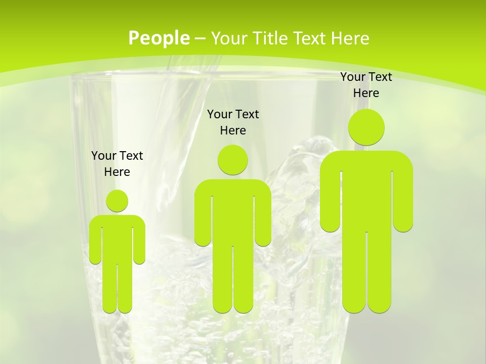 Clean Beverage Object PowerPoint Template