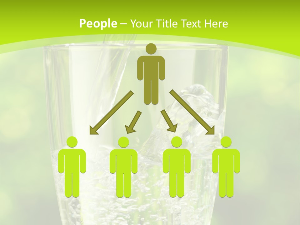 Clean Beverage Object PowerPoint Template