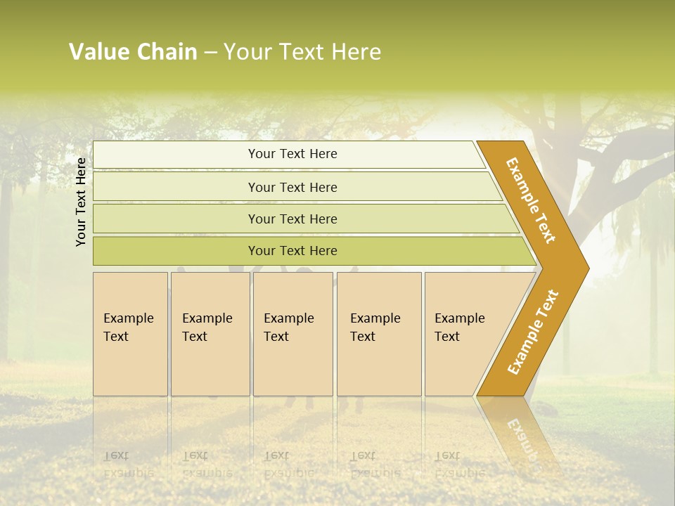 Play Grass Chinese PowerPoint Template