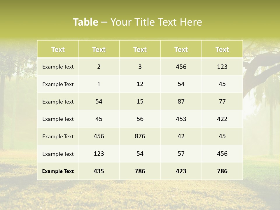 Play Grass Chinese PowerPoint Template