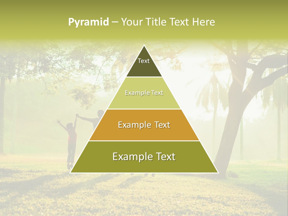 Play Grass Chinese PowerPoint Template