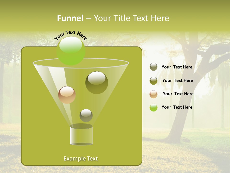 Play Grass Chinese PowerPoint Template