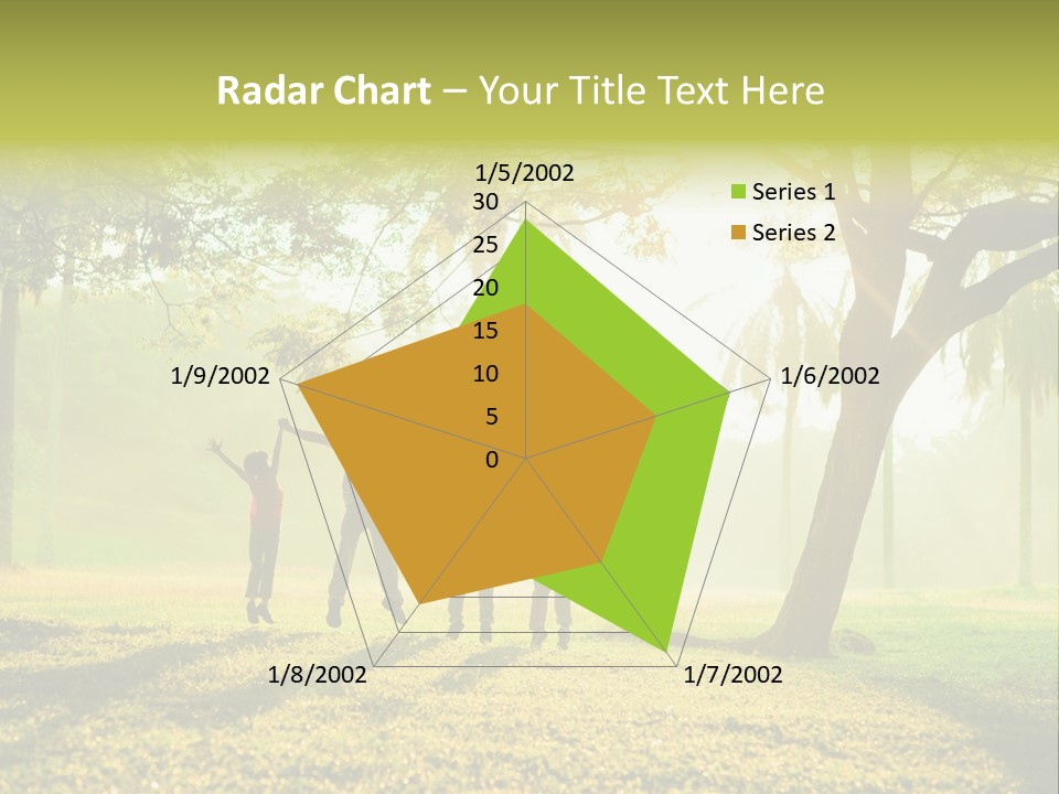 Play Grass Chinese PowerPoint Template