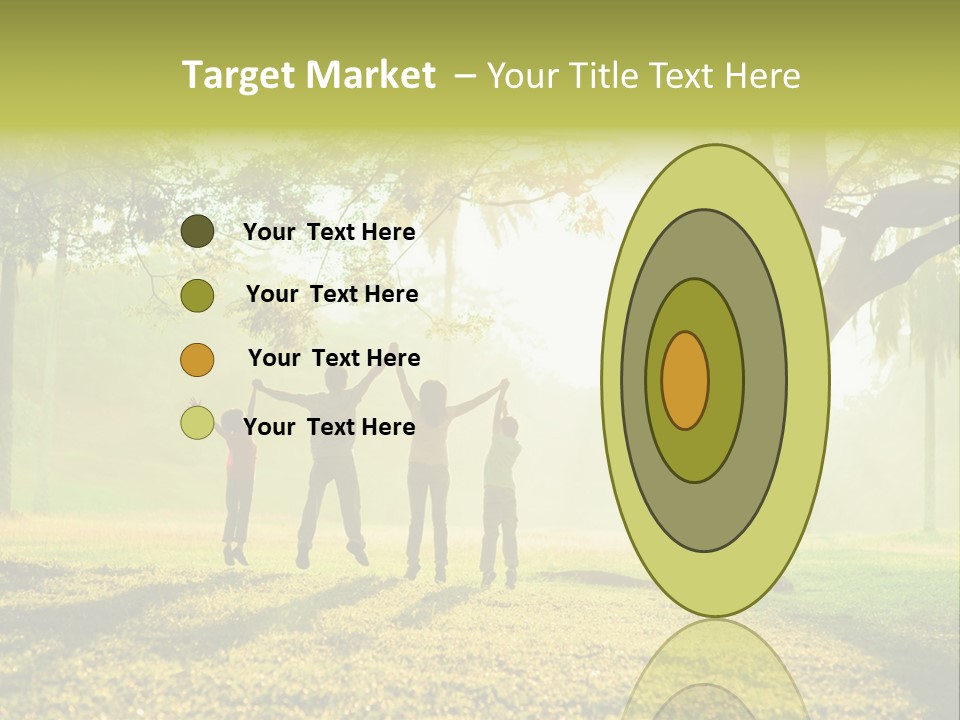 Play Grass Chinese PowerPoint Template