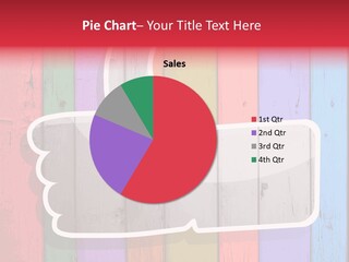 Stripe Chat Colorful PowerPoint Template