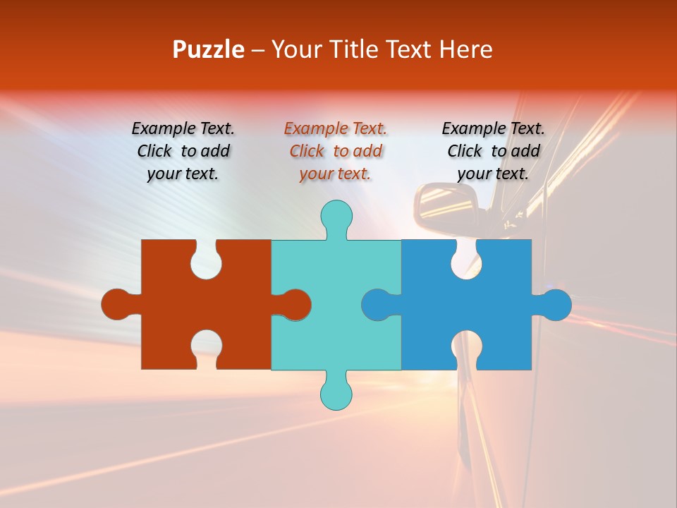 Night Aggressive Eye PowerPoint Template