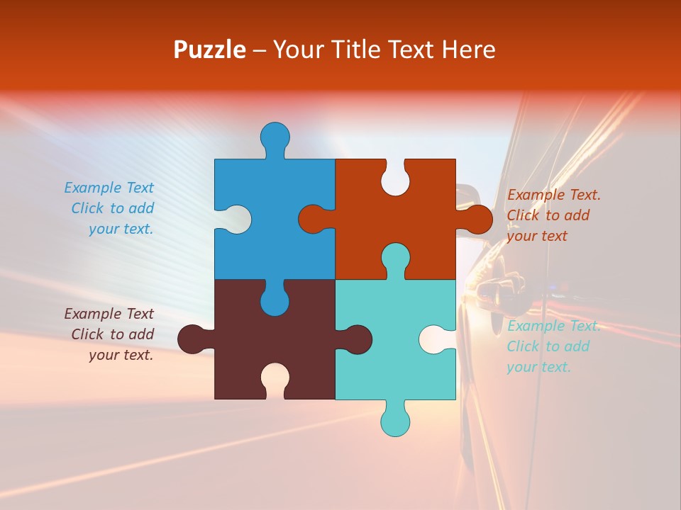 Night Aggressive Eye PowerPoint Template