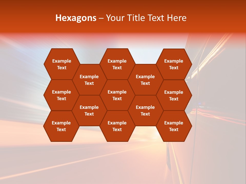 Night Aggressive Eye PowerPoint Template