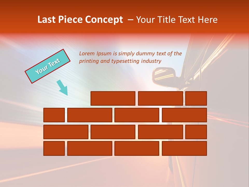 Night Aggressive Eye PowerPoint Template