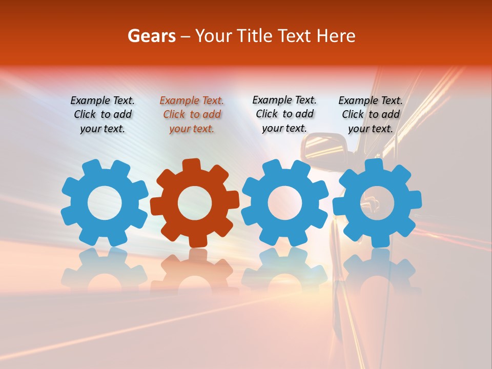 Night Aggressive Eye PowerPoint Template